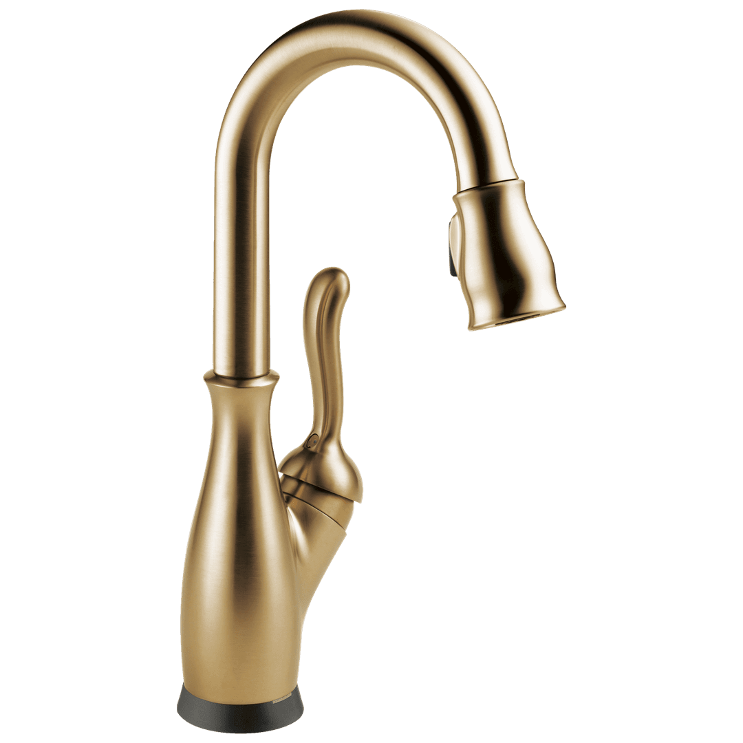 Delta Faucet Leland | Single handle | Pull-down - Champagne Bronze by Delta Faucet
