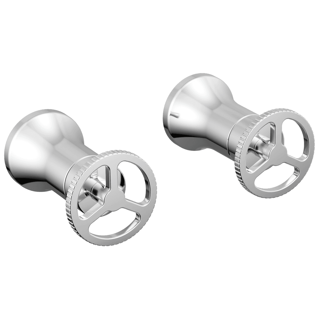 Delta Faucet Trinsic Wheel Handle - Wall Mount Lav - Chrome by Delta Faucet