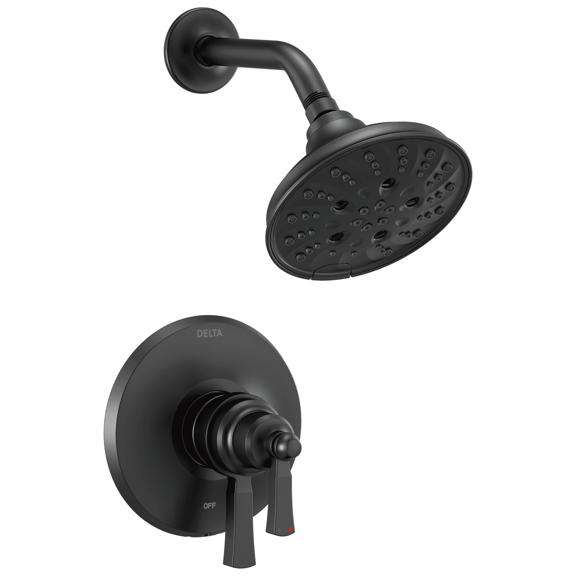 Delta Faucet DorvalE Monitor 17 Series Shower Trim - Matte Black by Delta Faucet