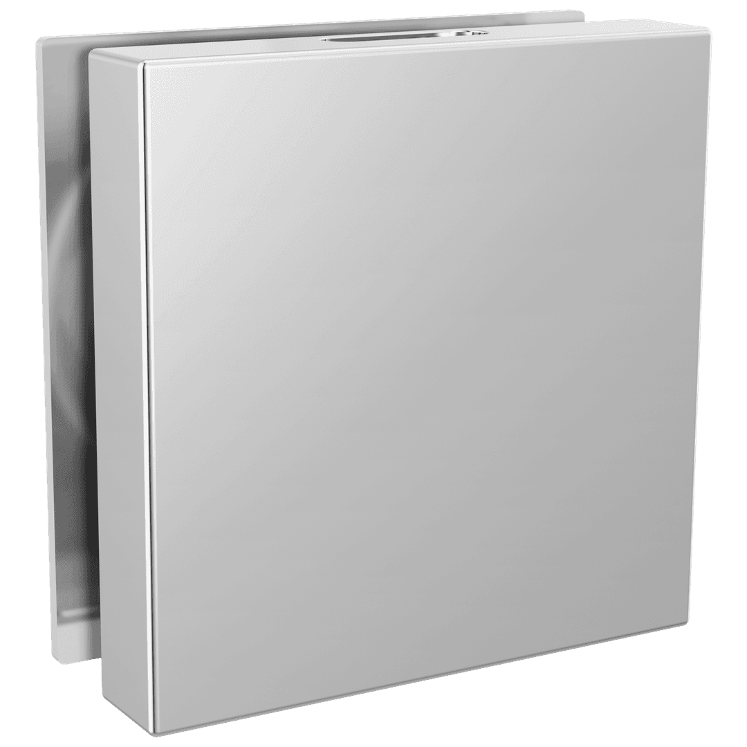 Delta Faucet Universal Showering Components Contemporary Square Steam Head - Lumicoat Chrome by Delta Faucet