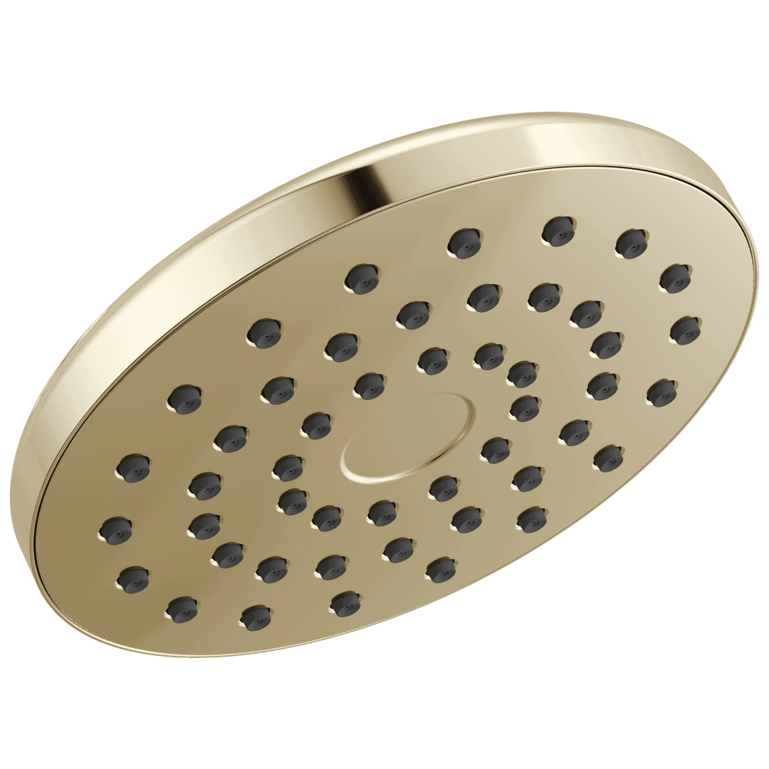 Delta Faucet Universal Showering Components: PivotPro Raincan Shower Head - Lumicoat Polished Nickel by Delta Faucet