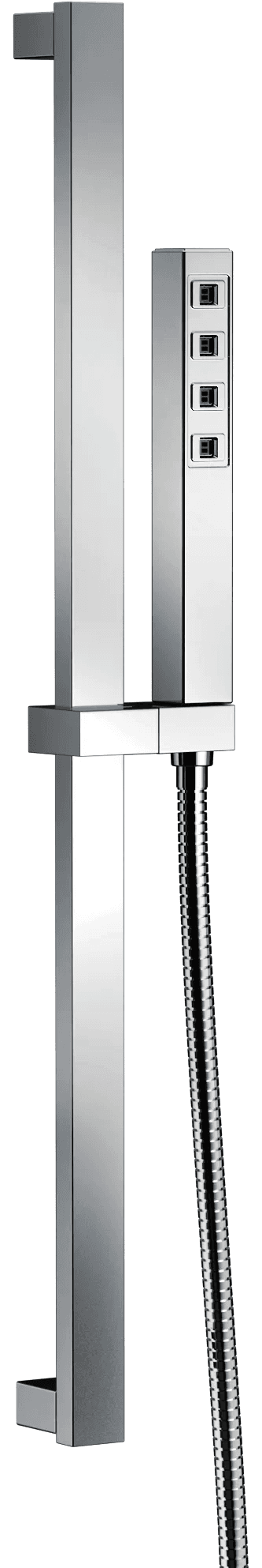 Delta Faucet Universal Showering Components H2OKinetic Single-Setting Slide Bar Hand Shower - Chrome by Delta Faucet