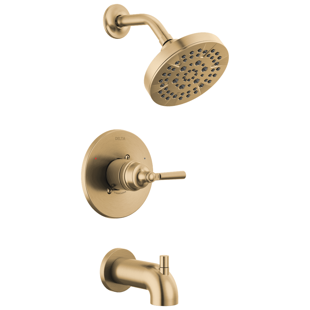 Delta Faucet Saylore Monitor 14 Series Tub & Shower Trim - Champagne - Bronze by Delta Faucet