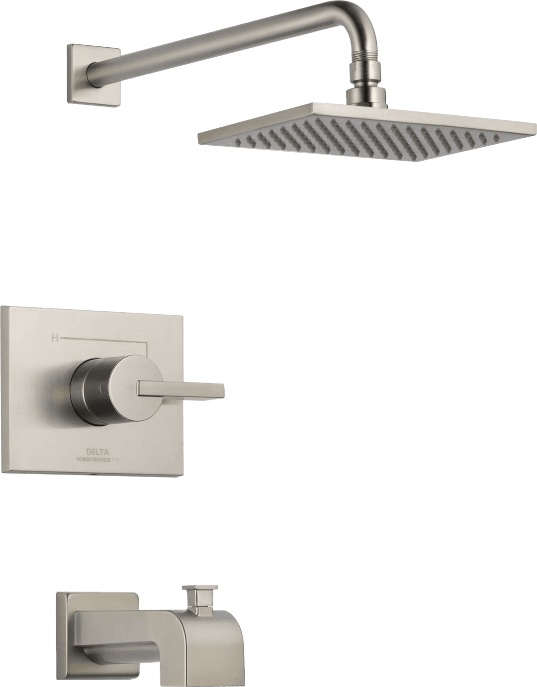 Delta Faucet Vero Monitor 14 Series Tub & Shower Trim - Stainless by Delta Faucet