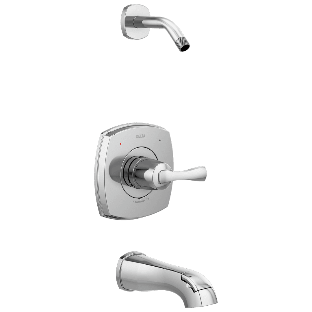 Delta Faucet Stryke 14 Series Tub and Shower Less Head - Lumicoat Chrome by Delta Faucet
