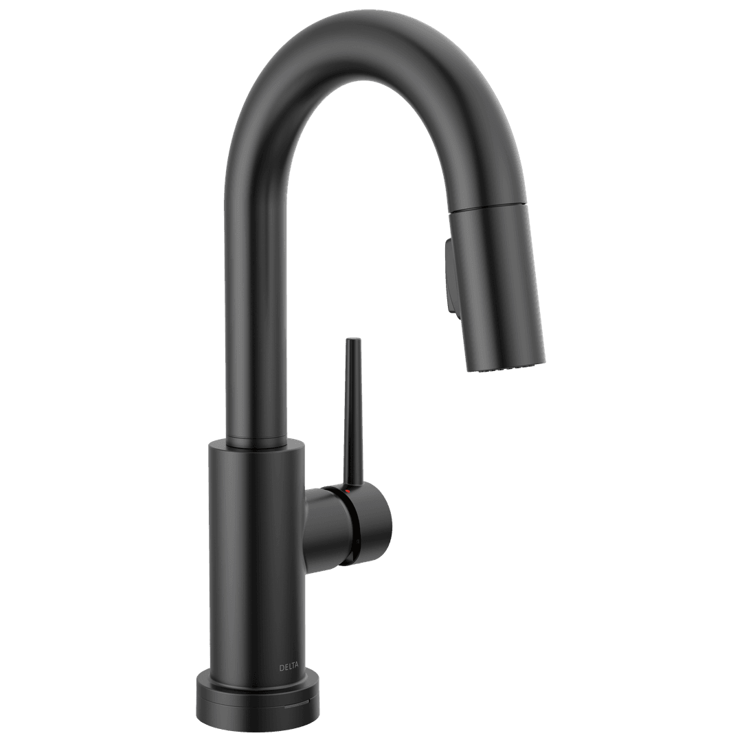 Delta Faucet Trinsic Touch2O Bar / Prep Faucet with Touchless Technology - Matte Black by Delta Faucet