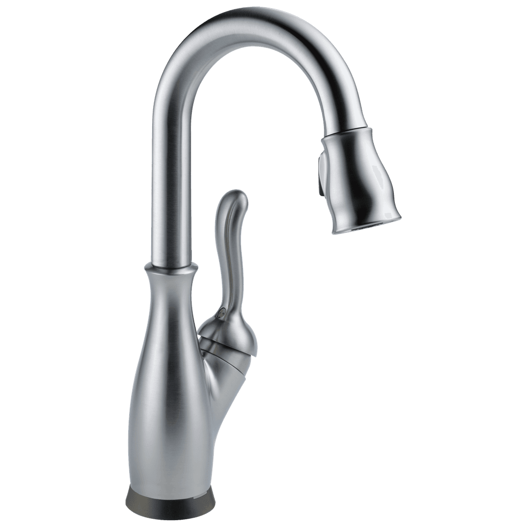 Delta Faucet Leland | Single handle | Pull-down - Arctic Stainless by Delta Faucet