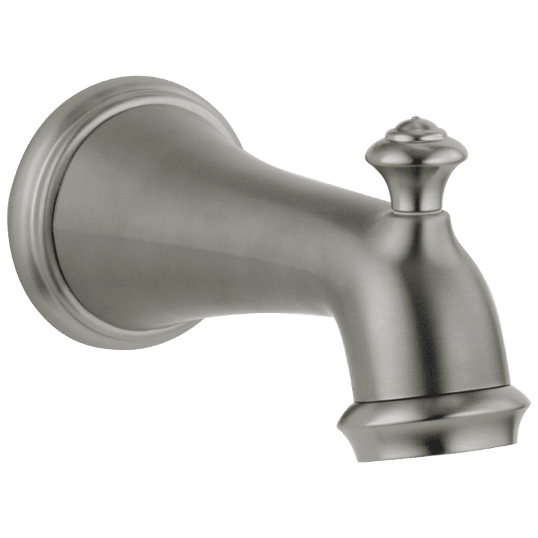 Delta Faucet Victorian Tub Spout - Pull-Up Diverter - Stainless by Delta Faucet
