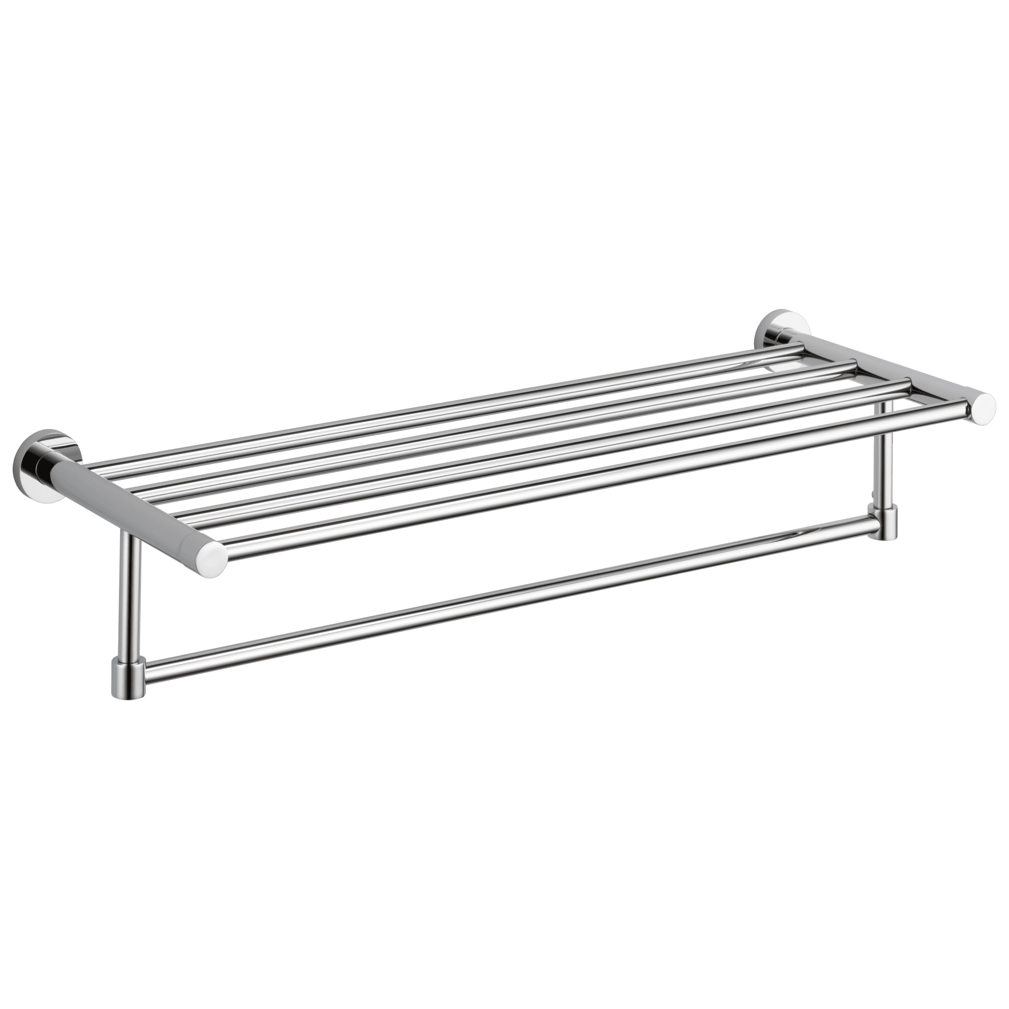 Delta Faucet Lilah 24'' Double Towel Shelf - Chrome by Delta Faucet