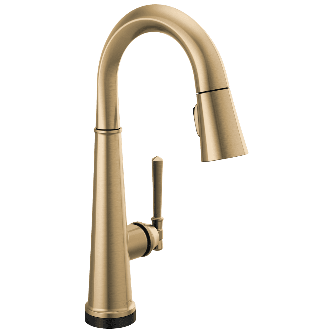 Delta Faucet EmmelineE | Single handle | Pull down - Lumicoat Champagne Bronze by Delta Faucet