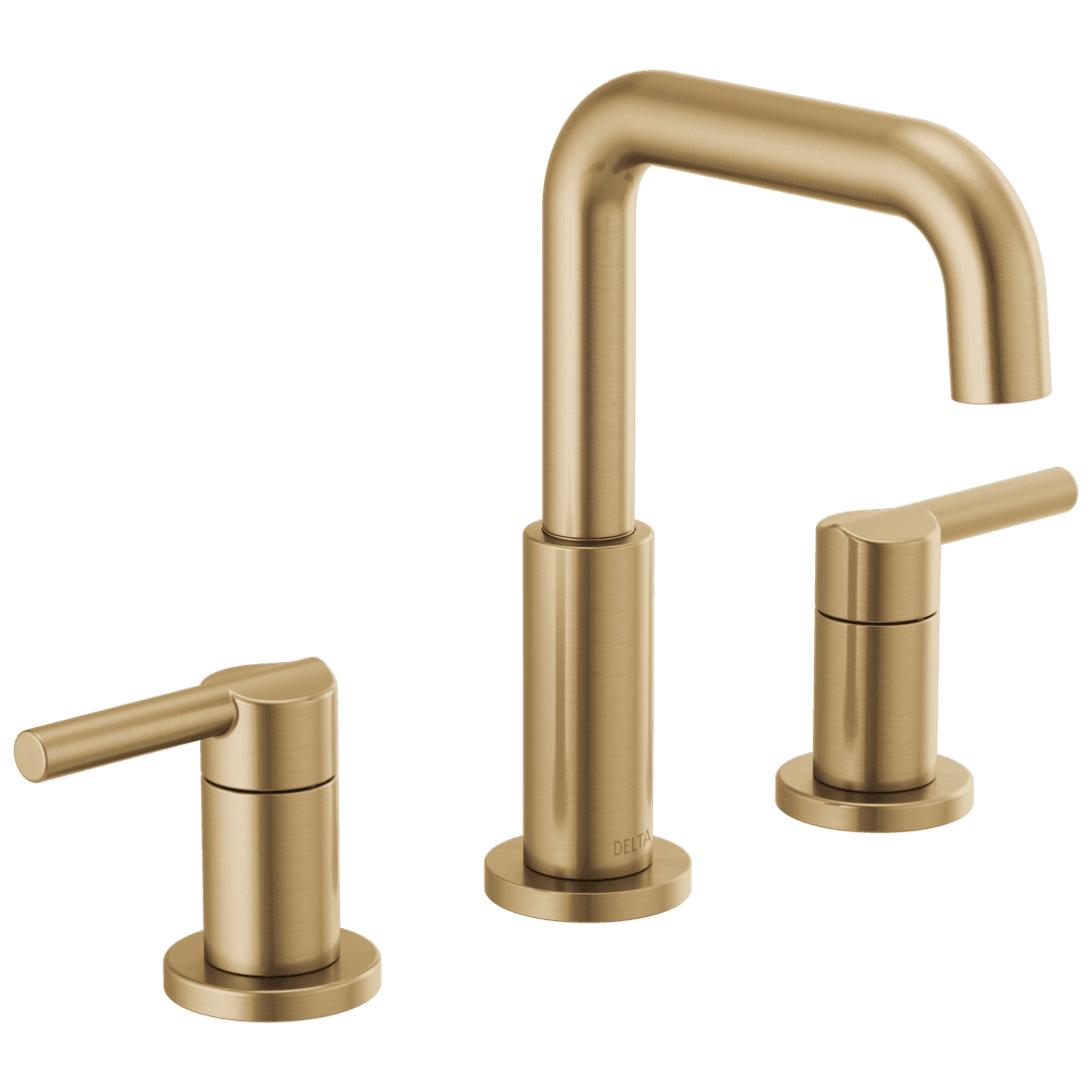 Delta Faucet NicoliE Two Handle Widespread Bathroom Faucet - Champagne Bronze by Delta Faucet