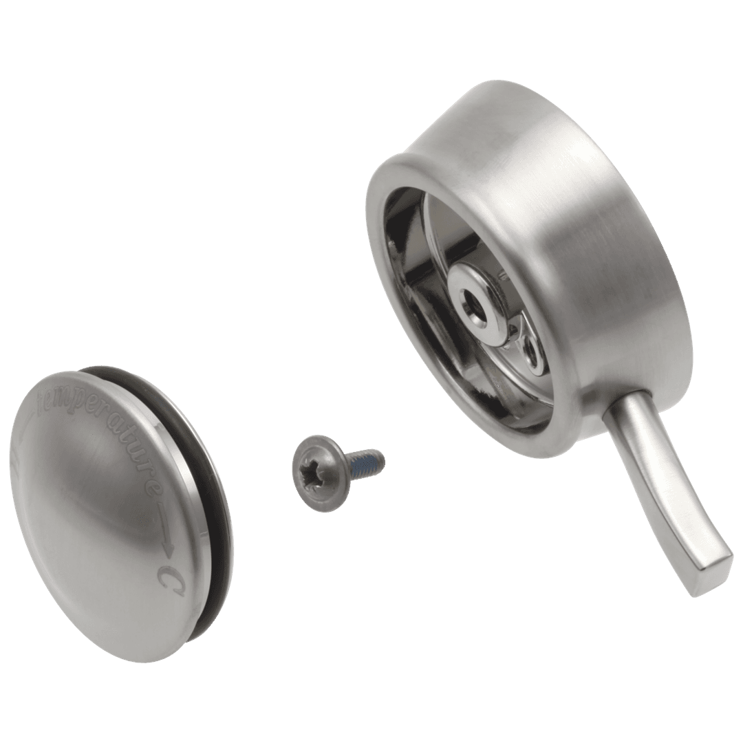 DrydenE Temperature Knob, Cover & Screw - Stainless by Delta Faucet