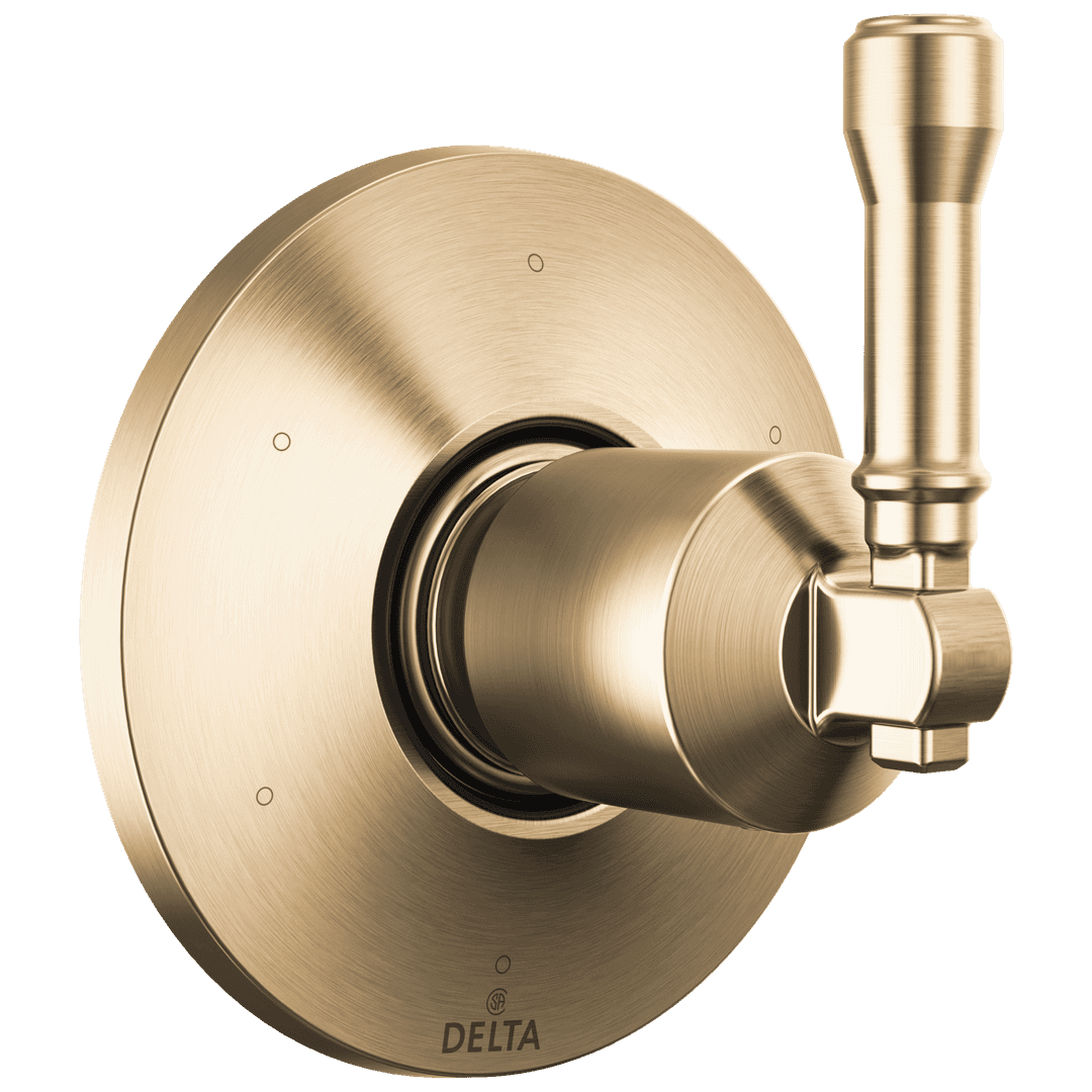 BroderickE 6-Setting Diverter Trim - Lumicoat Champagne Bronze by Delta Faucet