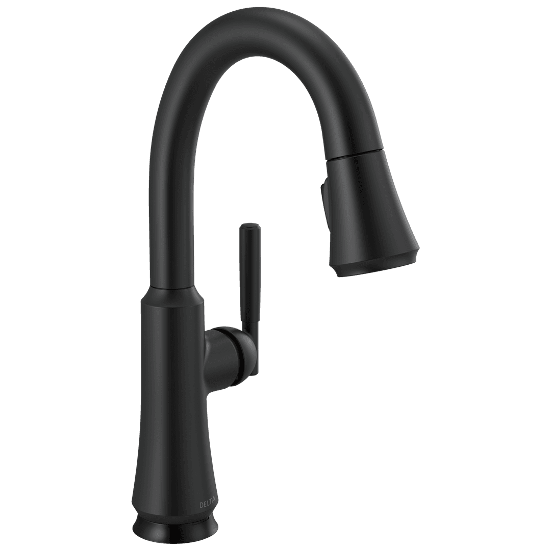 Delta Faucet CorantoE Touch2O Bar / Prep Faucet with Touchless Technology - Matte Black by Delta Faucet