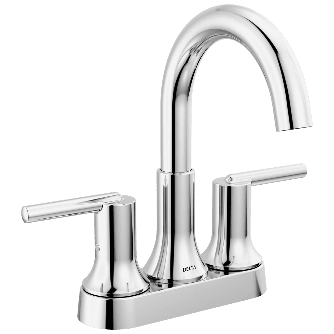 Delta Faucet Trinsic Two Handle Centerset Bathroom Faucet - Chrome by Delta Faucet