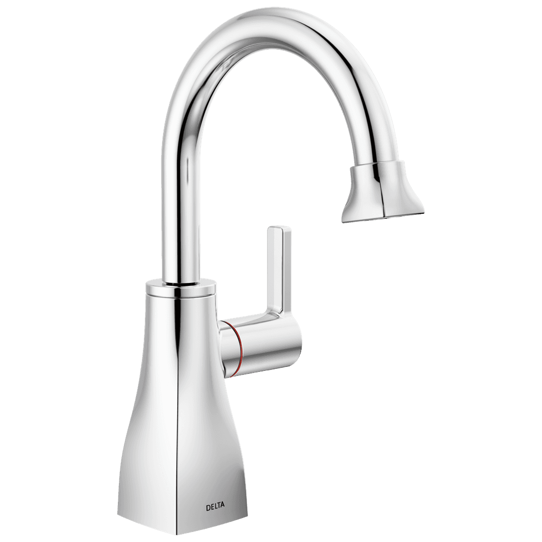 Delta Faucet Other Contemporary Square Instant Hot Water Dispenser - Chrome by Delta Faucet