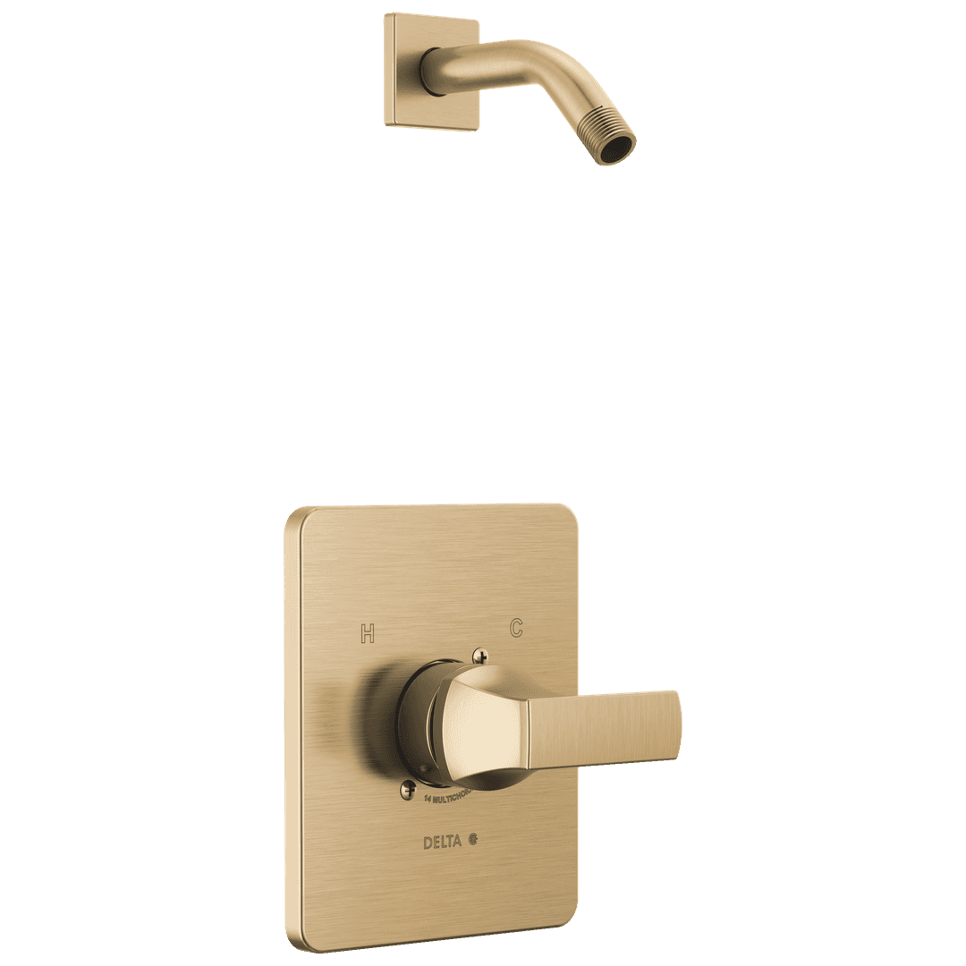 Delta Faucet VelumE Monitor 14 Series Shower Trim - Less Head - Champagne Bronze by Delta Faucet