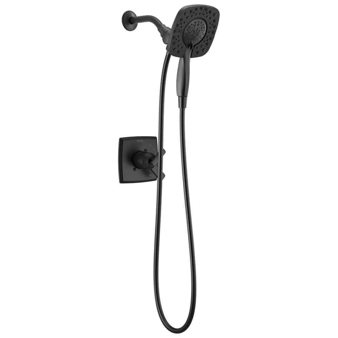 Ashlyn Monitor 17 Series Shower Trim with In2ition - Matte Black by Delta Faucet