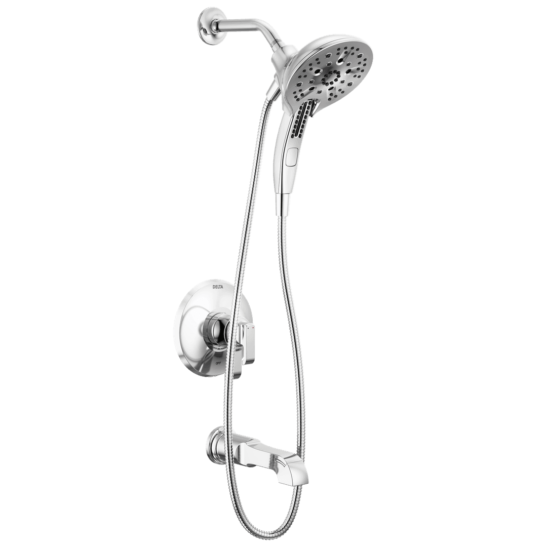 Delta Faucet Tetrae 17 Series Tub Shower Trim - Lumicoat - Chrome by Delta Faucet