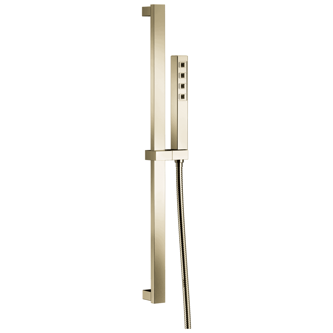 Delta Faucet Universal Showering Components H2Okinetic Single-Setting Slide Bar Hand Shower - Lumicoat Polished Nickel by Delta Faucet