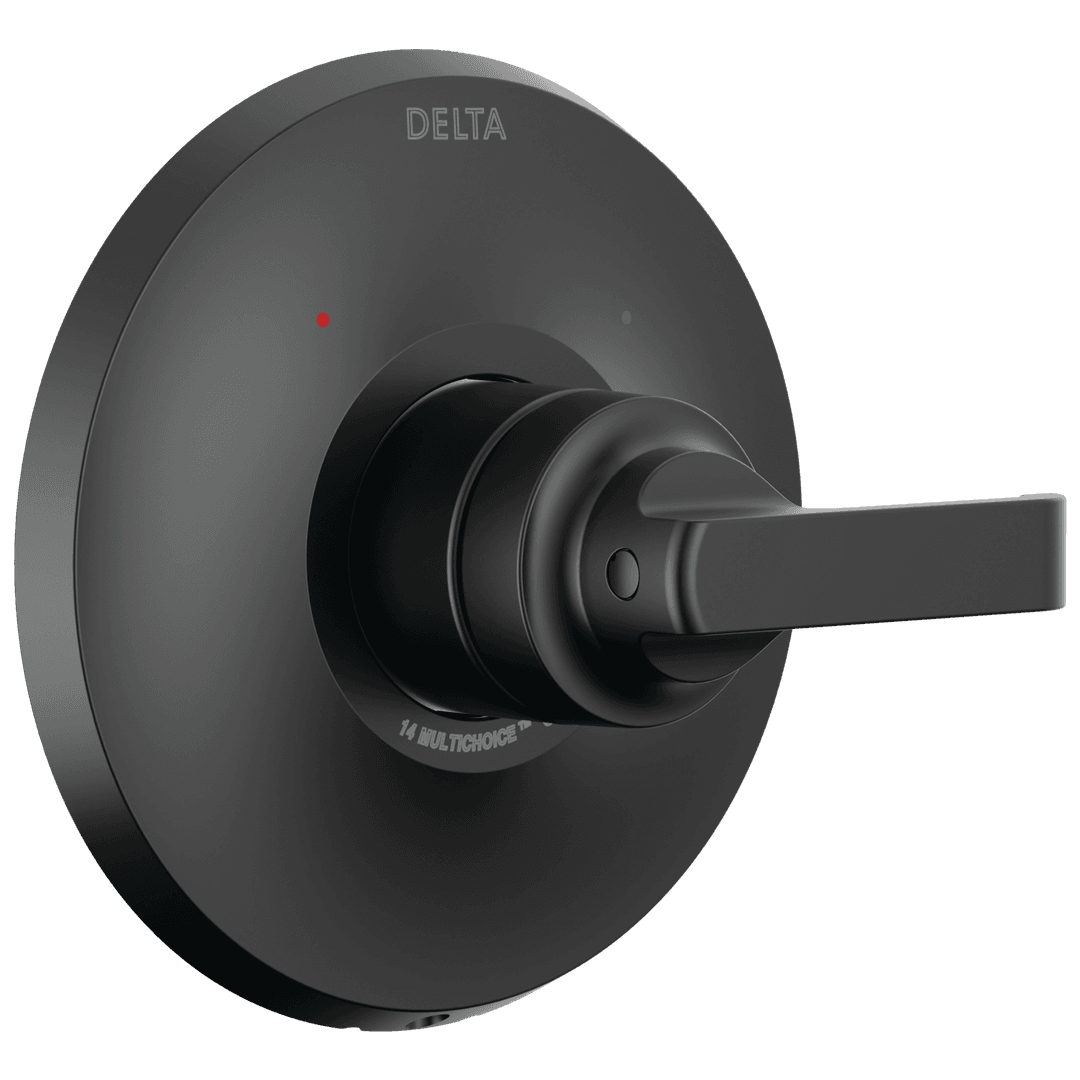 Delta Faucet Tetrae 14 Series Valve Only Trim - Matte Black by Delta Faucet