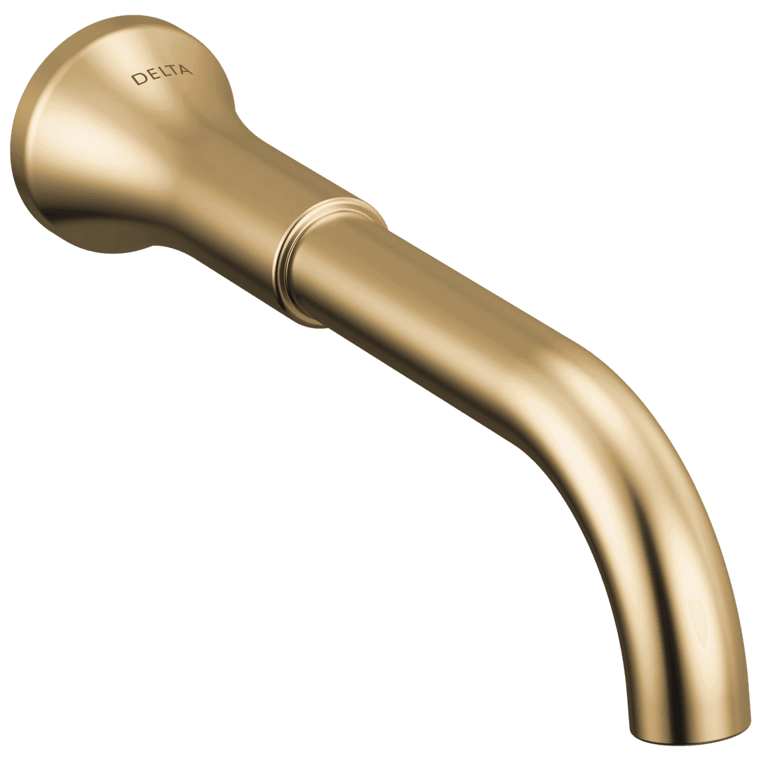 Delta Faucet Trinsic Two Handle Wall Mount Bathroom Faucet - Champagne Bronze by Delta Faucet