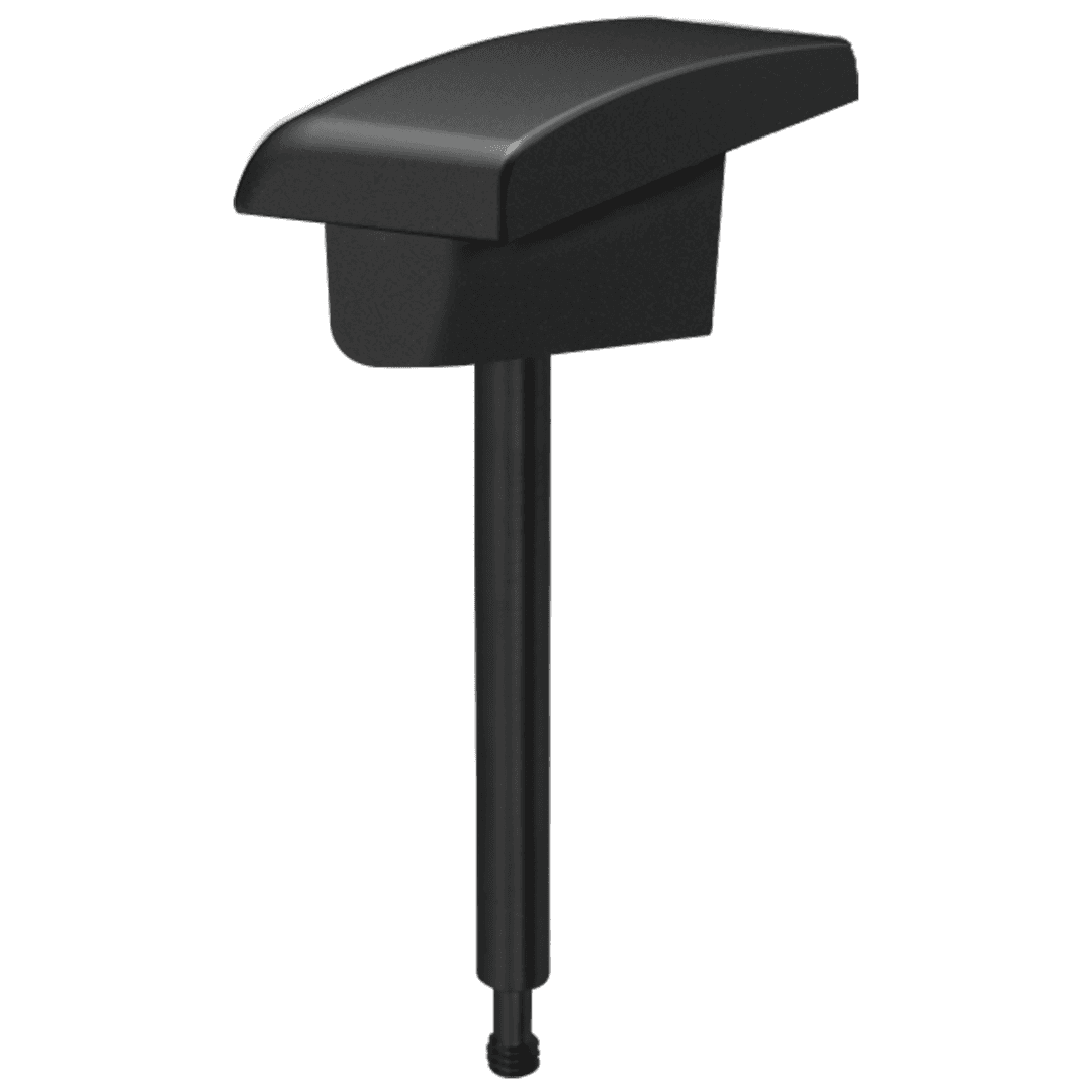 Ashlyn Lift Rod and Finial - Matte Black by Delta Faucet