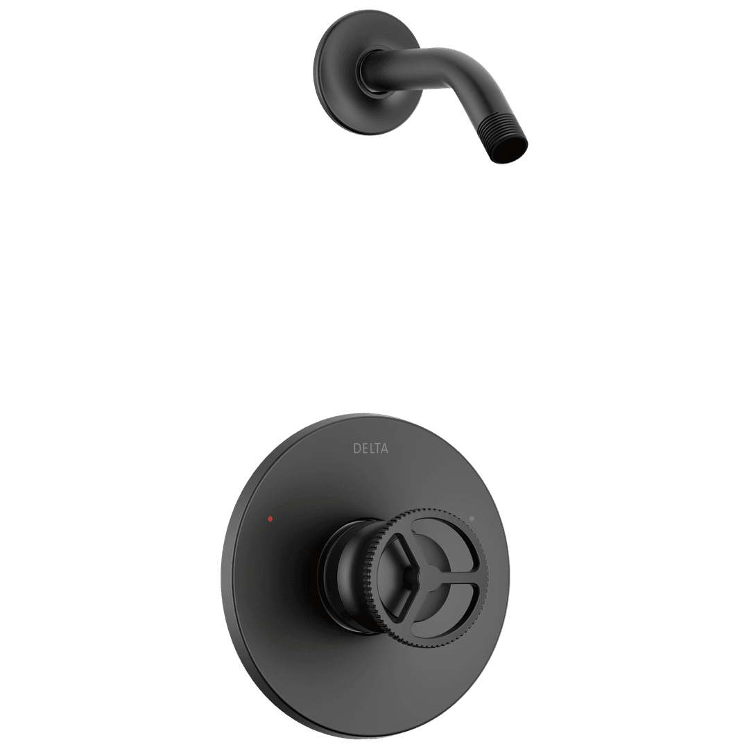 Delta Faucet Trinsic Shower Trim 1L Less Shower Head - Matte Black by Delta Faucet