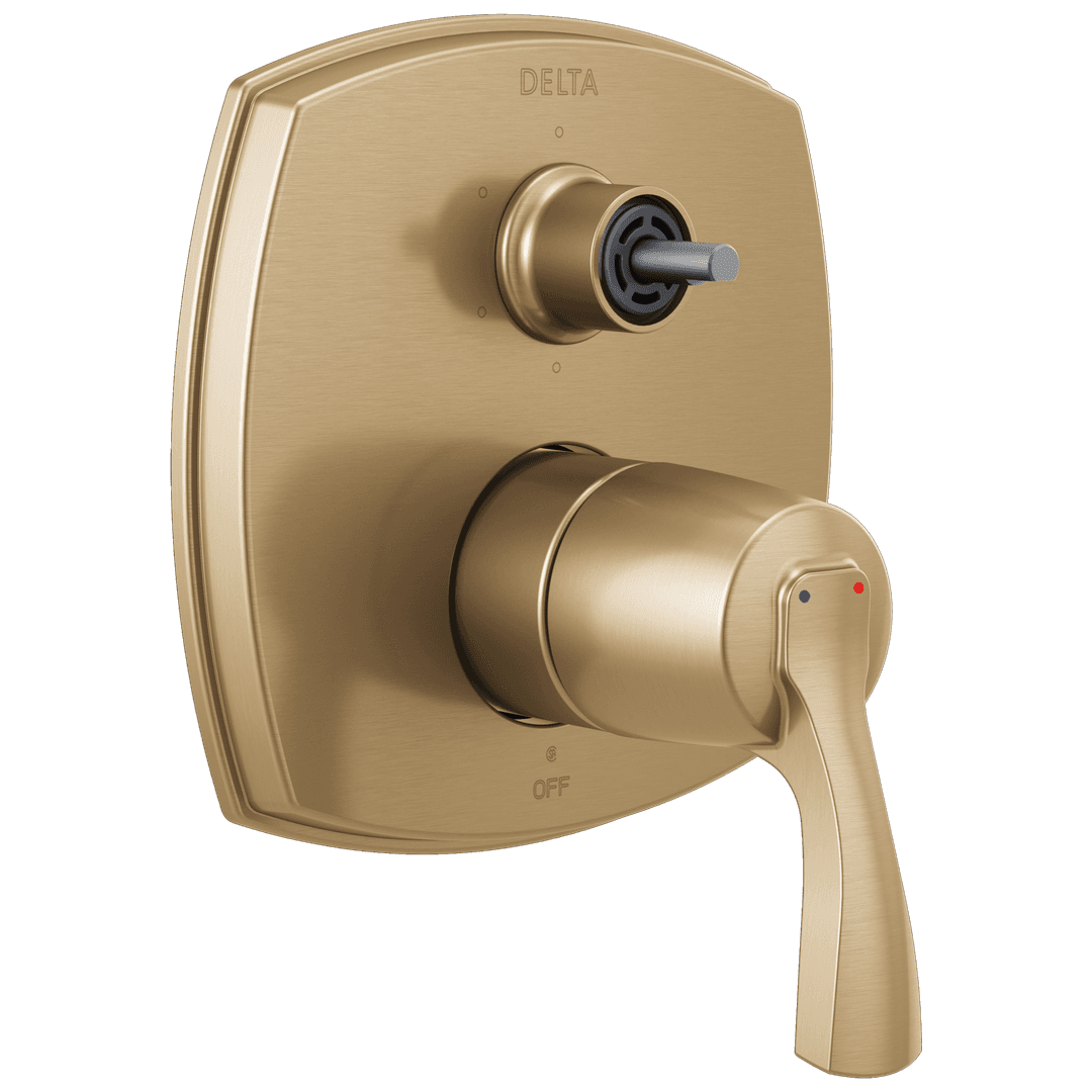 Delta Faucet Stryke 14 Series Integrated Diverter Trim With Six Function Diverter Less Diverter H... by Delta Faucet
