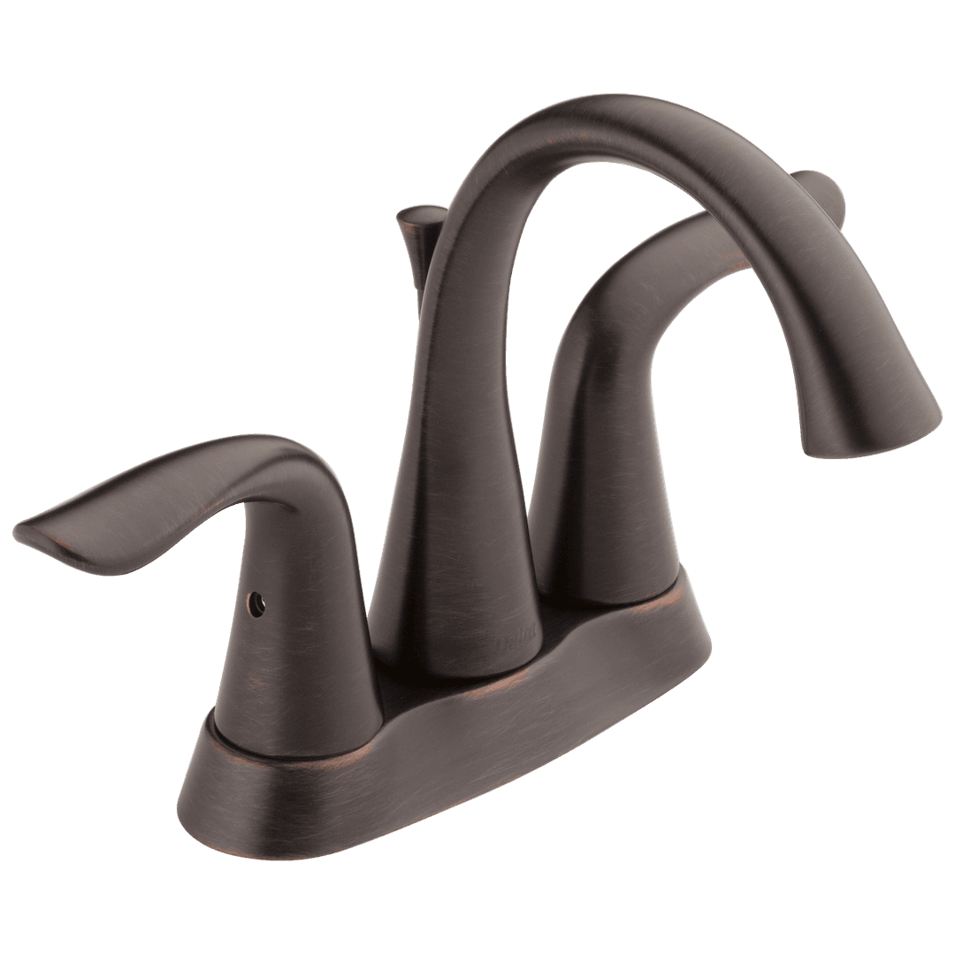 Delta Faucet Lahara Two Handle Centerset Bathroom Faucet - Venetian Bronze by Delta Faucet