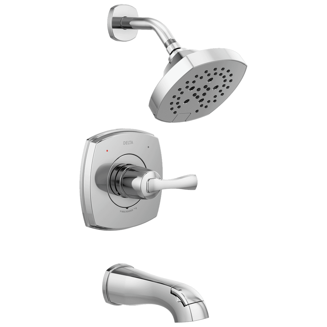 Delta Faucet Stryke 14 Series Tub and Shower - Lumicoat Chrome by Delta Faucet