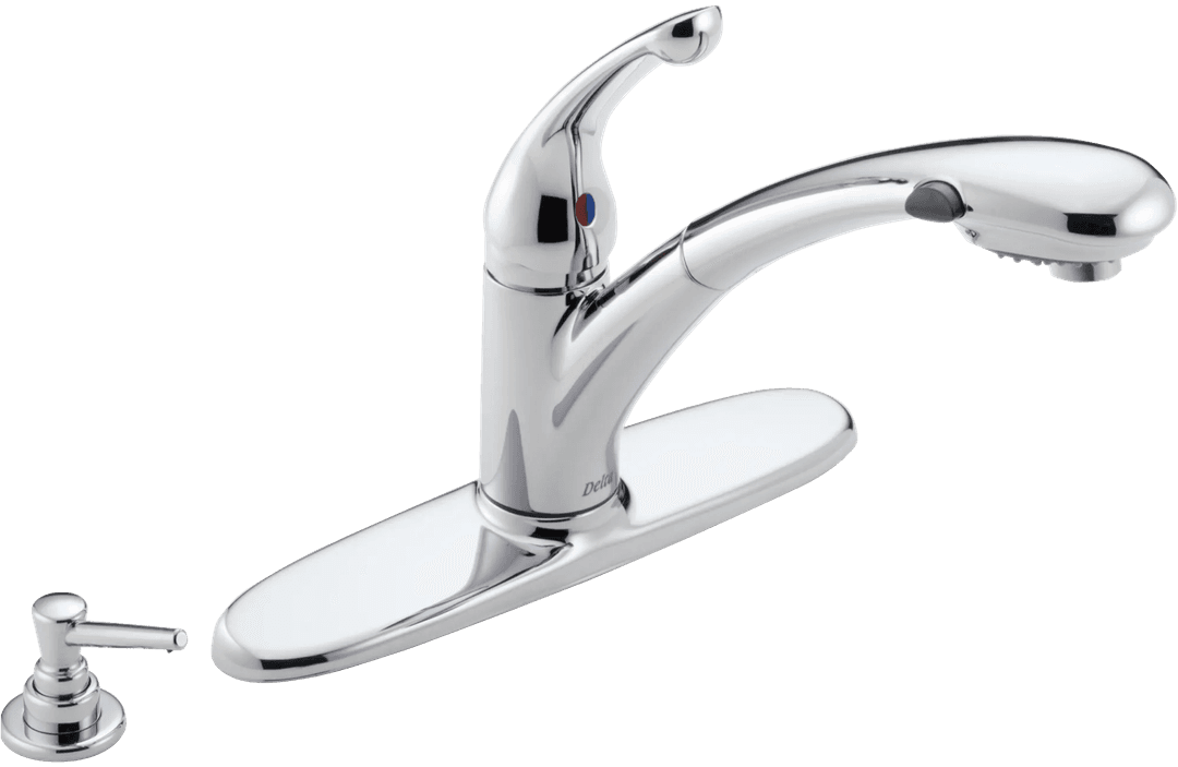 Delta Faucet Signature Pullouts Single Handle - Chrome by Delta Faucet