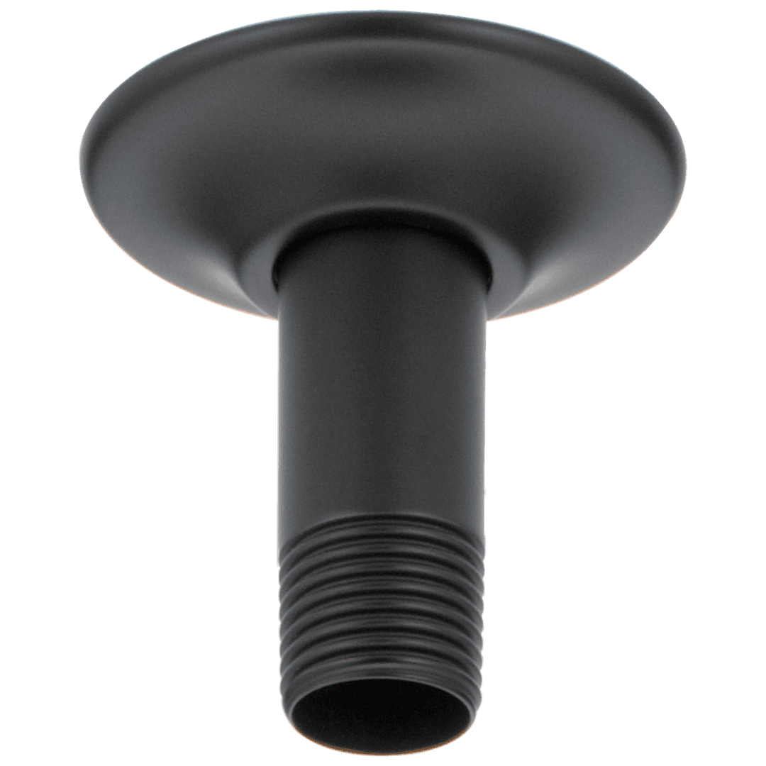 Delta Faucet Universal Showering Components Ceiling Mount Shower Arm & Flange - Matte Black by Delta Faucet