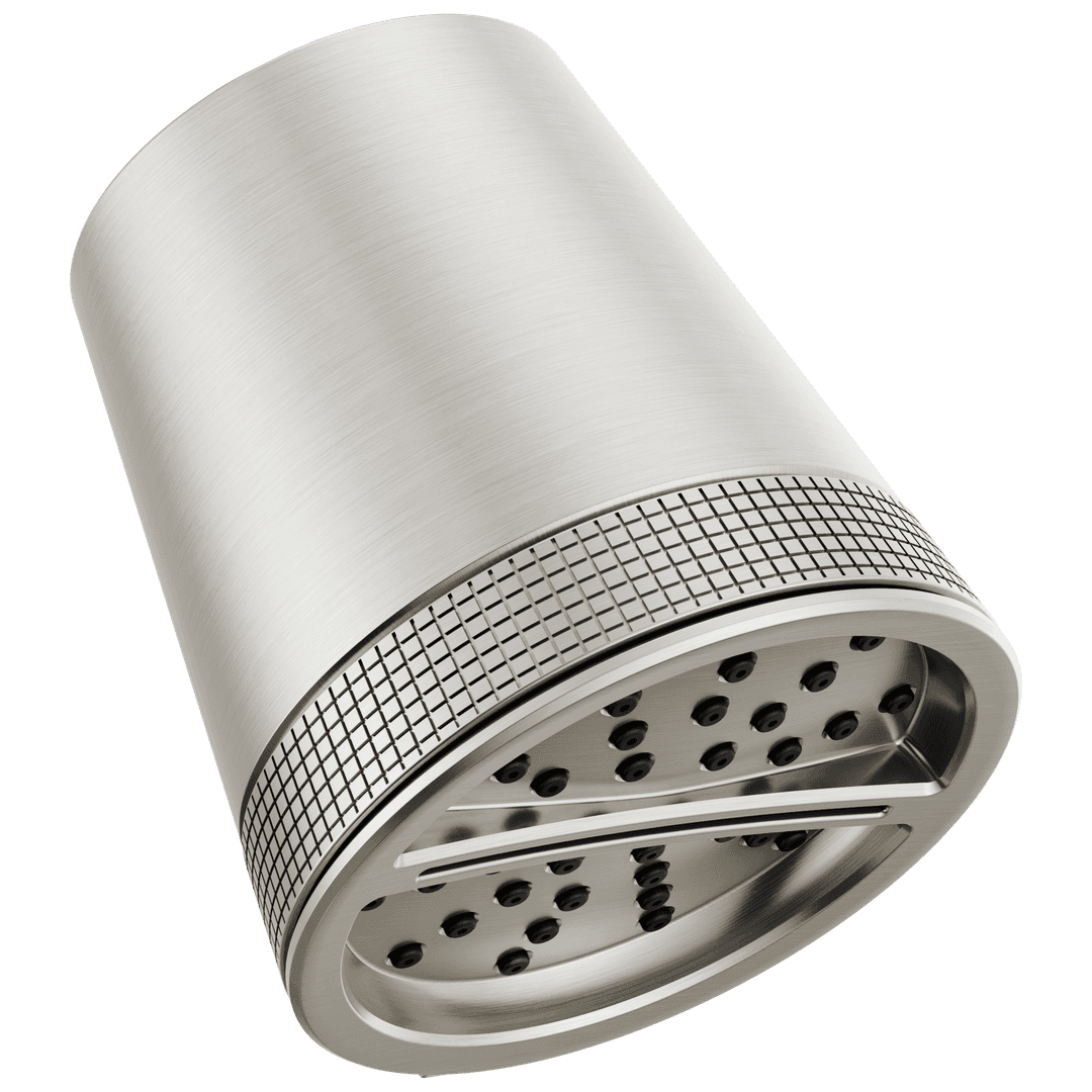 Delta Faucet Universal Showering Components 3-Setting Showerhead - Lumicoat Stainless by Delta Faucet