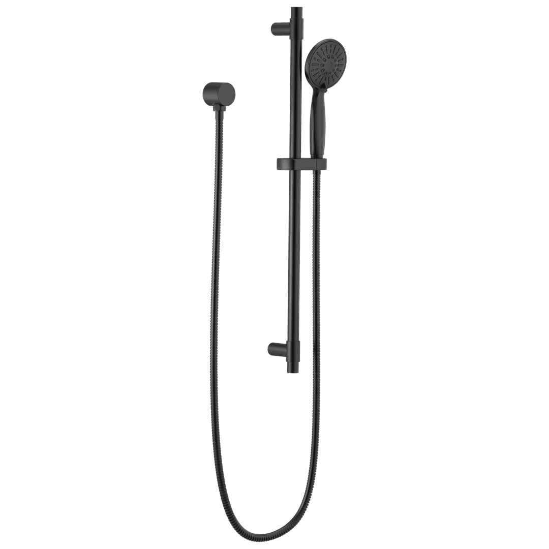 Delta Faucet Universal Showering Components Hand Shower 1.75 GPM w/Slide Bar 4S - Matte Black by Delta Faucet