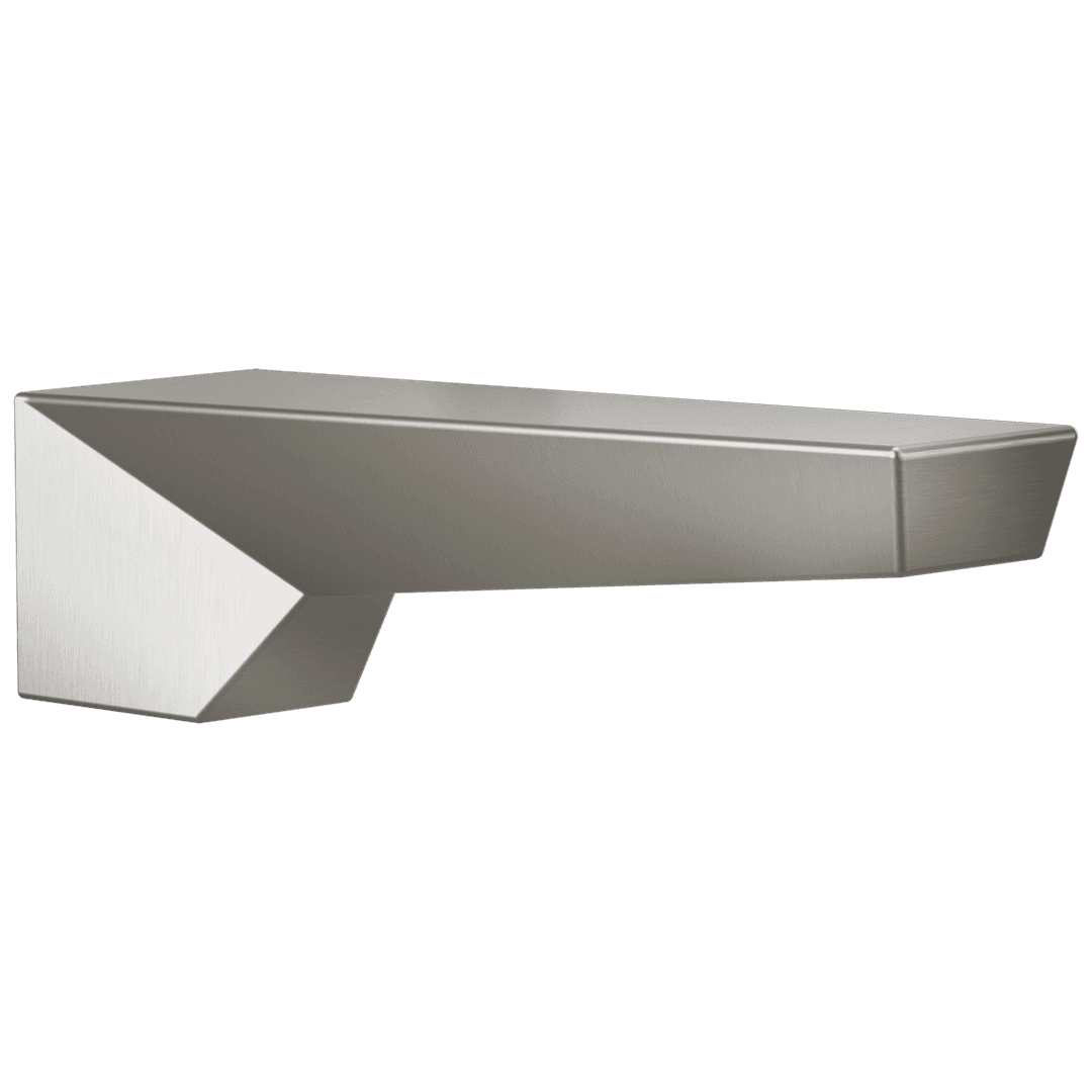 Delta Faucet TrillianE Non-Diverter Tub Spout - Lumicoat Stainless by Delta Faucet
