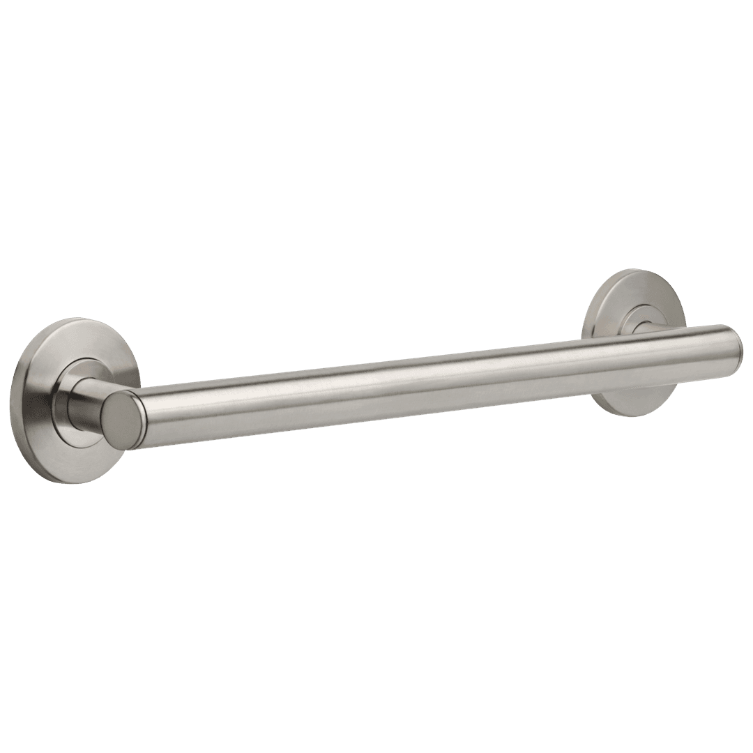 BathSafety 18'' Contemporary Decorative ADA Grab Bar - Stainless by Delta Faucet