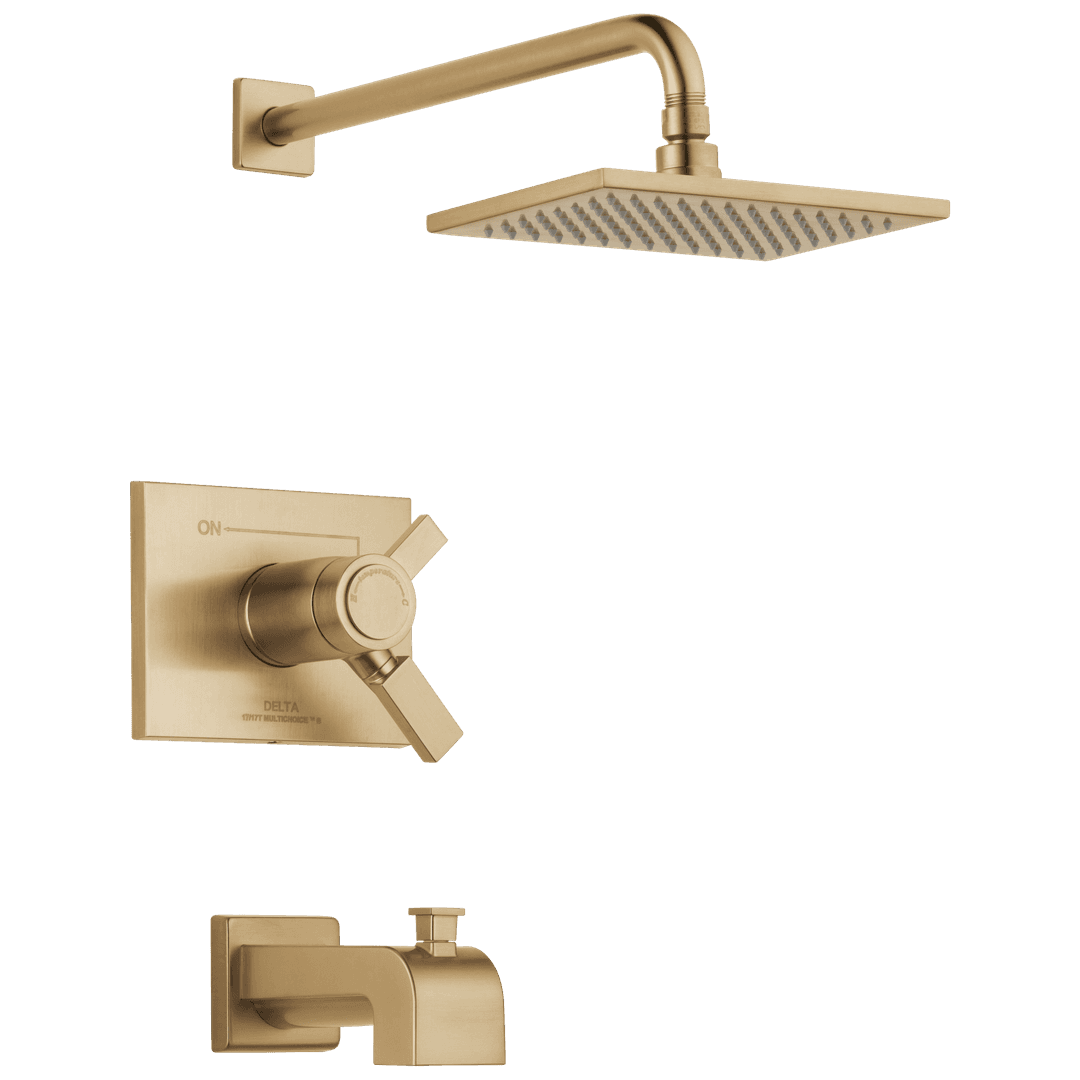 Delta Faucet Vero TempAssure 17T Series Tub & Shower Trim - Champagne Bronze by Delta Faucet