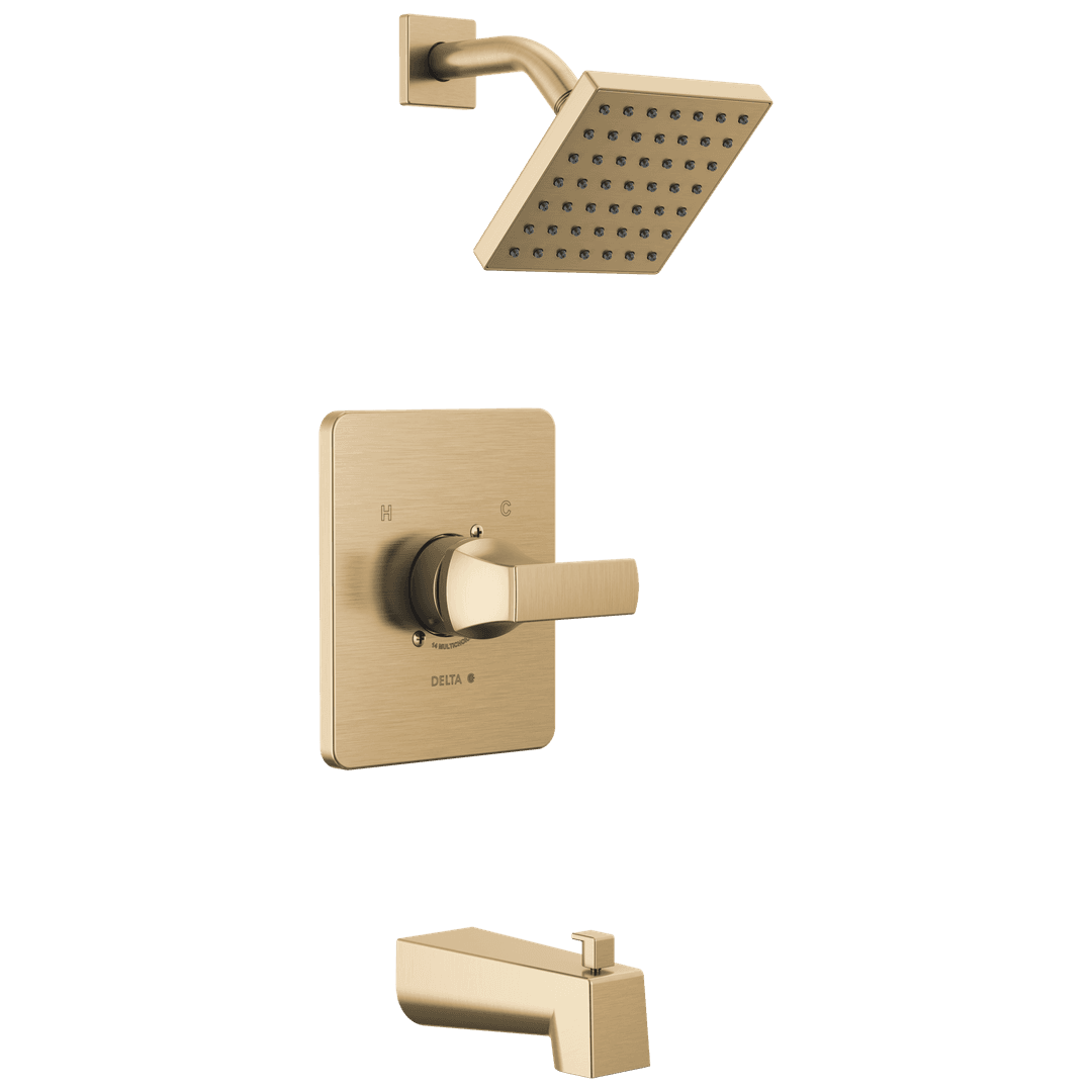 Delta Faucet VelumE Monitor 14 Series Tub & Shower - Champagne Bronze by Delta Faucet