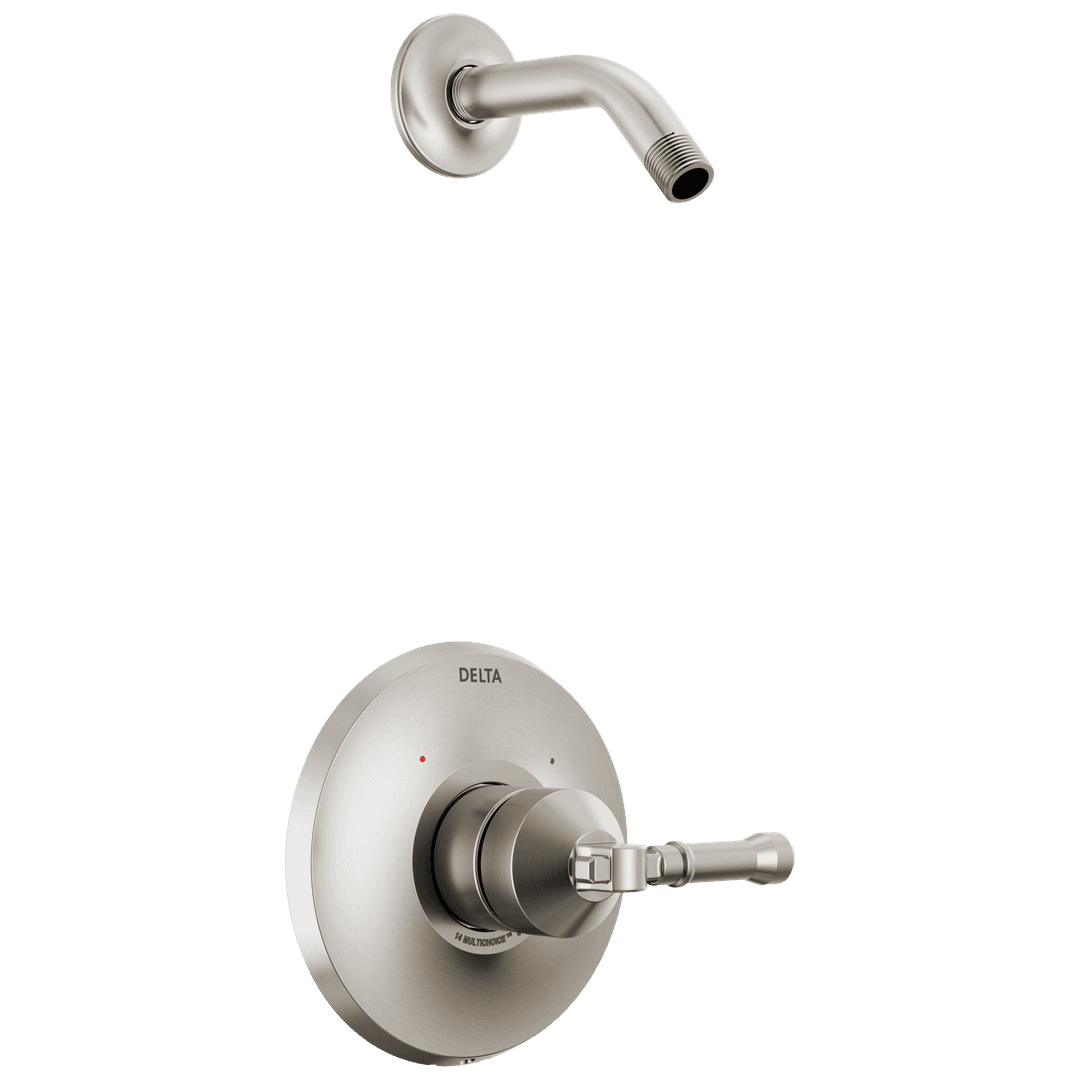 BroderickE 14 Series Shower Trim - Less Head - Lumicoat Stainless by Delta Faucet