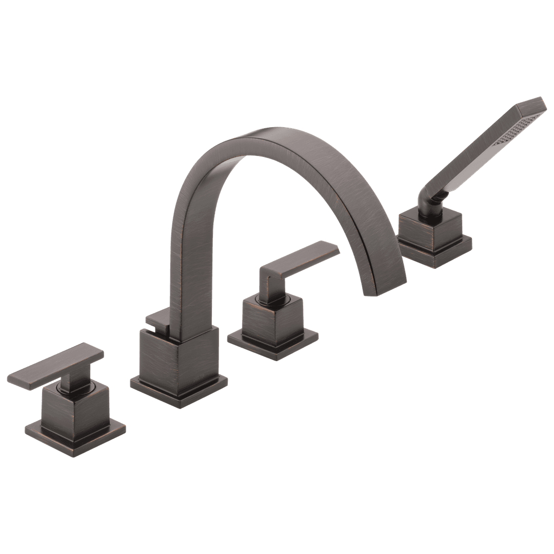 Delta Faucet Vero Roman Tub Trim with Hand Shower - Venetian Bronze by Delta Faucet