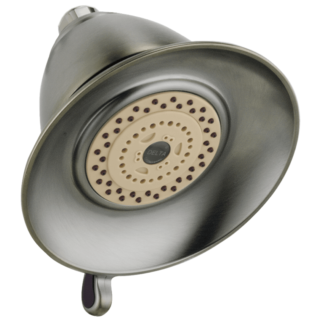 Delta Faucet Universal Showering Components Premium 3-Setting Shower Head - Stainless by Delta Faucet