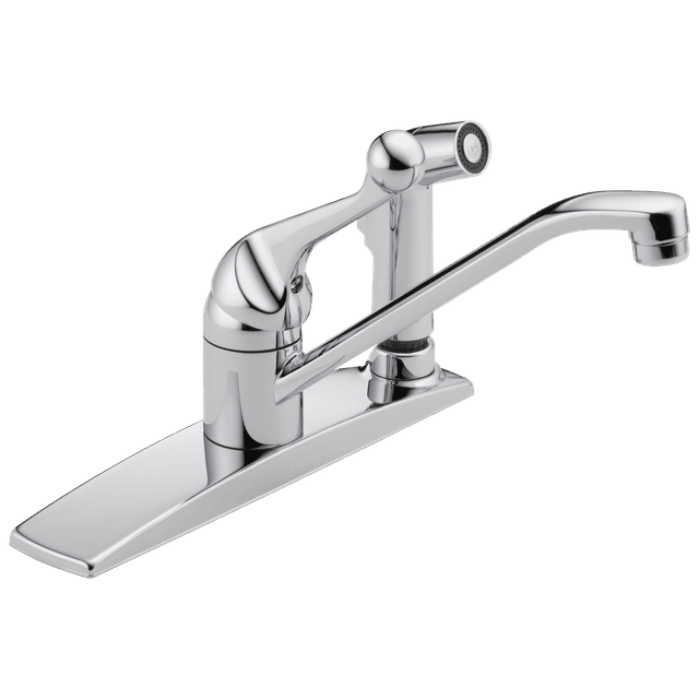 134 / 100 / 300 / 400 Series Single Handle Kitchen Faucet with Integral Spray