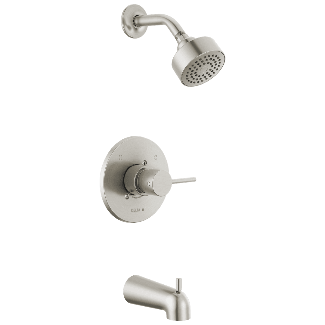 ModernE Monitor 14 Series Tub & Shower Trim - Stainless by Delta Faucet