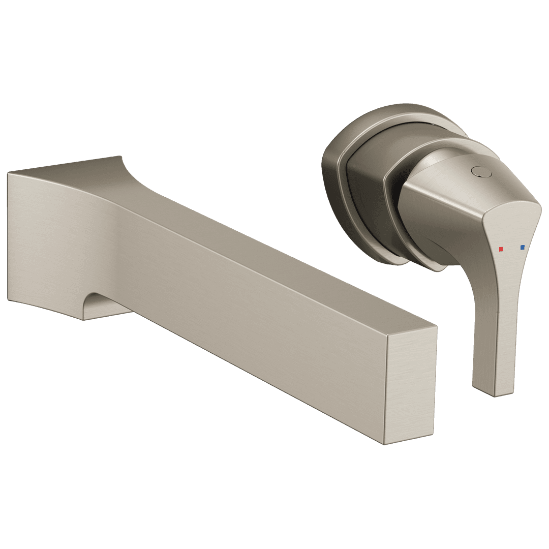 Delta Faucet Zura Single Handle Wall Mount Bathroom Faucet Trim - Stainless by Delta Faucet