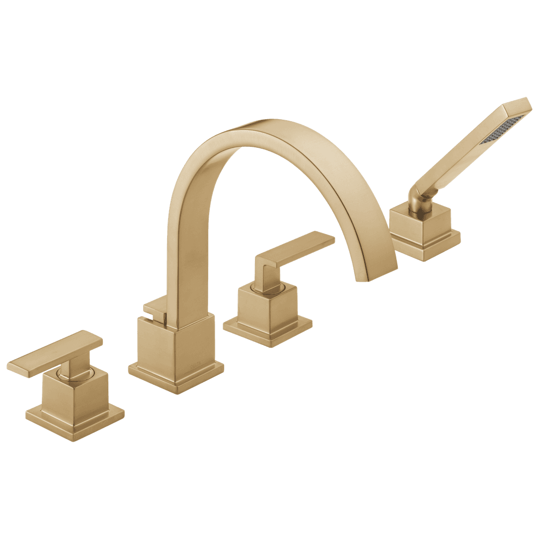 Delta Faucet Vero Roman Tub Trim with Hand Shower - Champagne Bronze by Delta Faucet