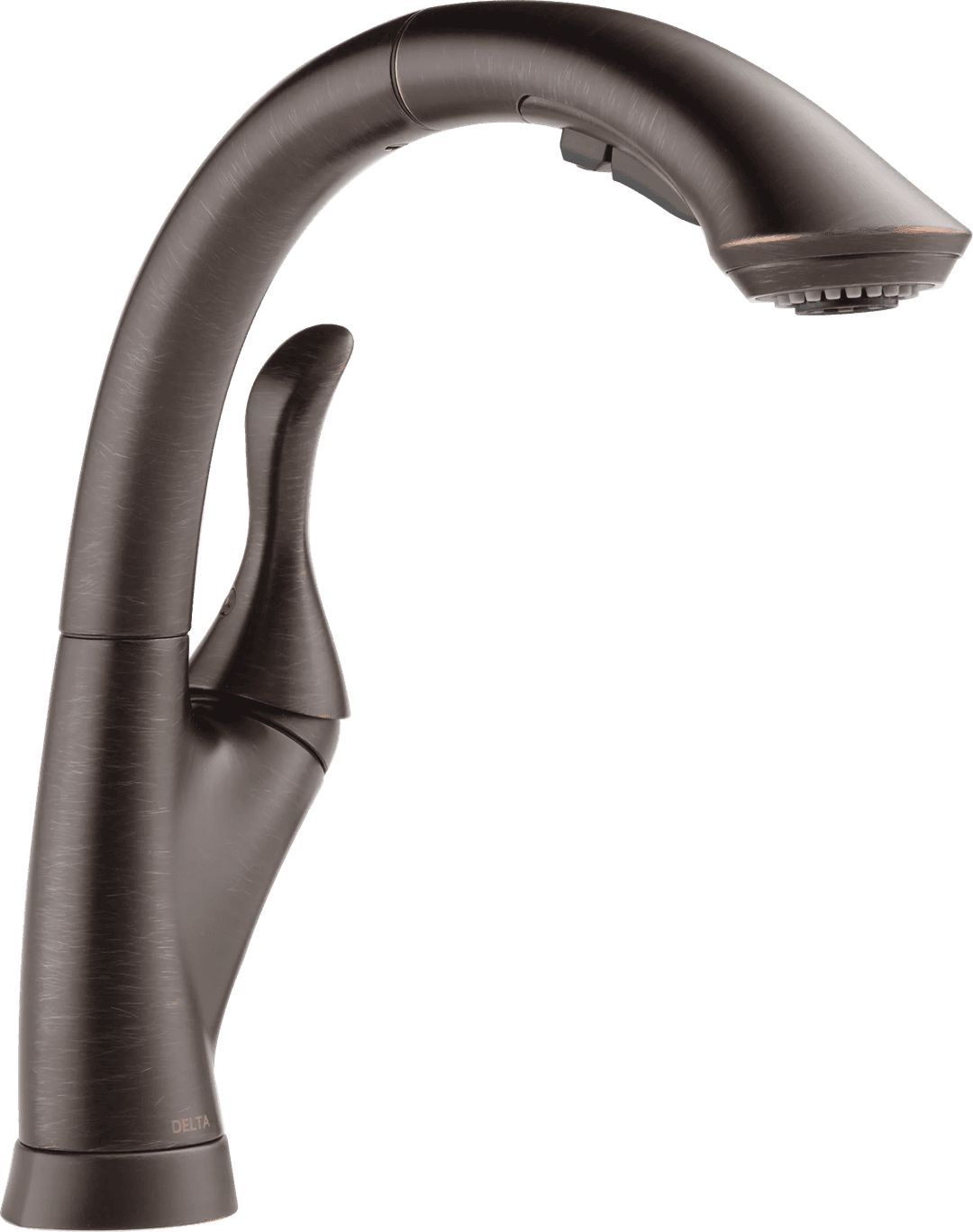 Delta Faucet LindenE Single Handle Pull-Out Kitchen Faucet - Venetian Bronze by Delta Faucet