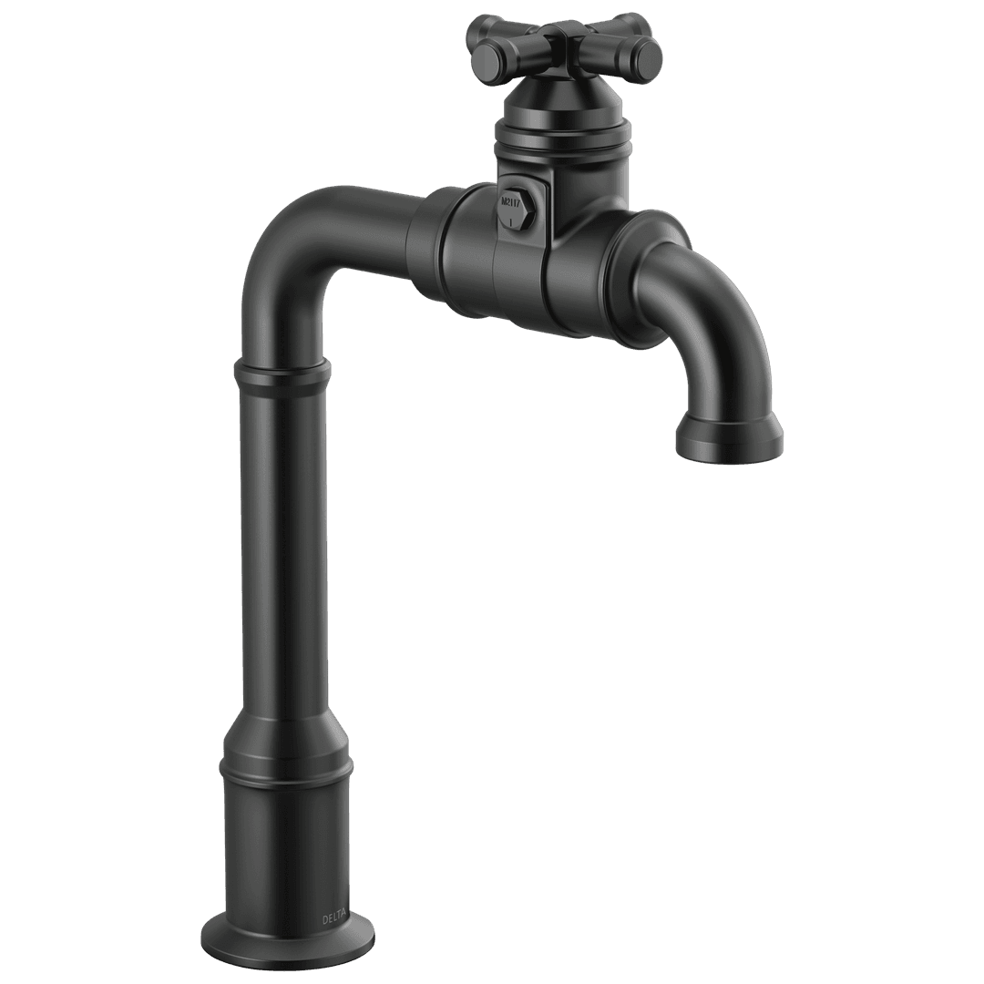 BroderickE True Bar Kitchen Faucet - Matte Black by Delta Faucet