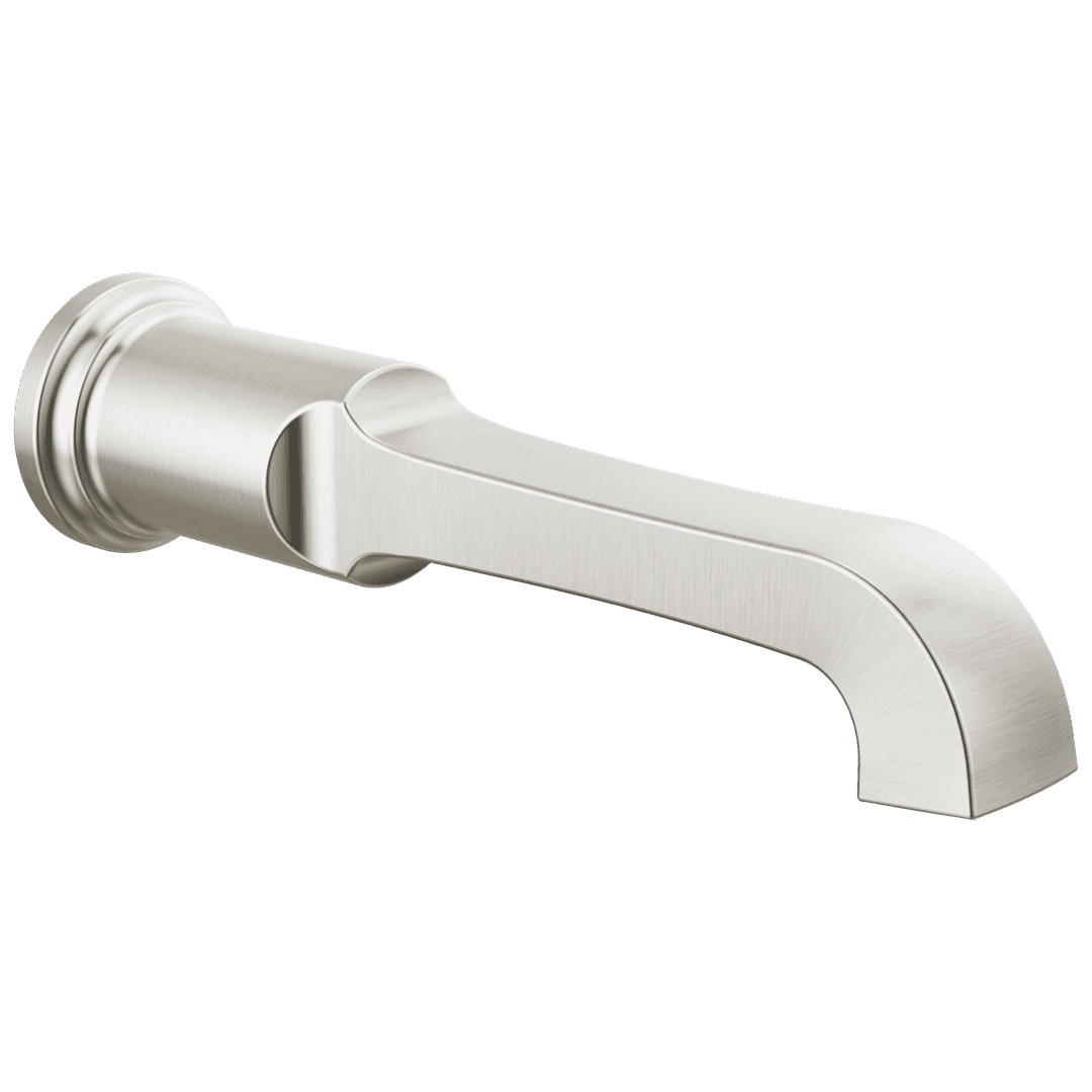 Delta Faucet Tetrae Non-diverter Tub Spout - Lumicoat - Stainless by Delta Faucet