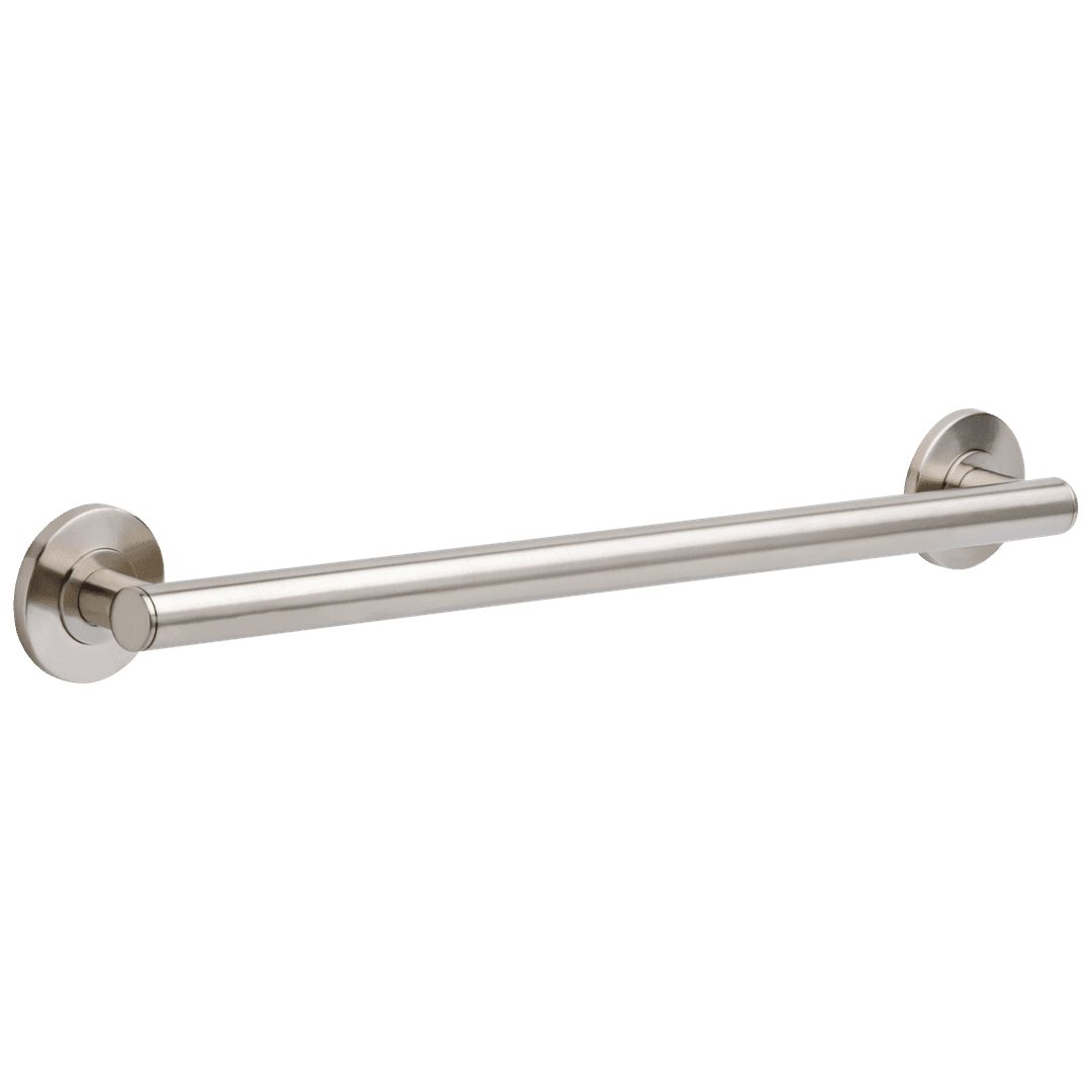 BathSafety 24'' Contemporary Decorative ADA Grab Bar - Stainless by Delta Faucet